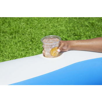 Dmuchany Basen rodzinny 270x198x51cm BESTWAY Okienko + 2 Dmuchane siedziska